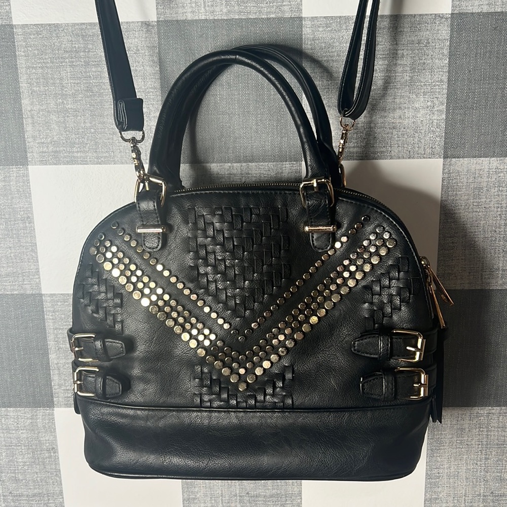 Eight by Under one sky Black Leather Purse